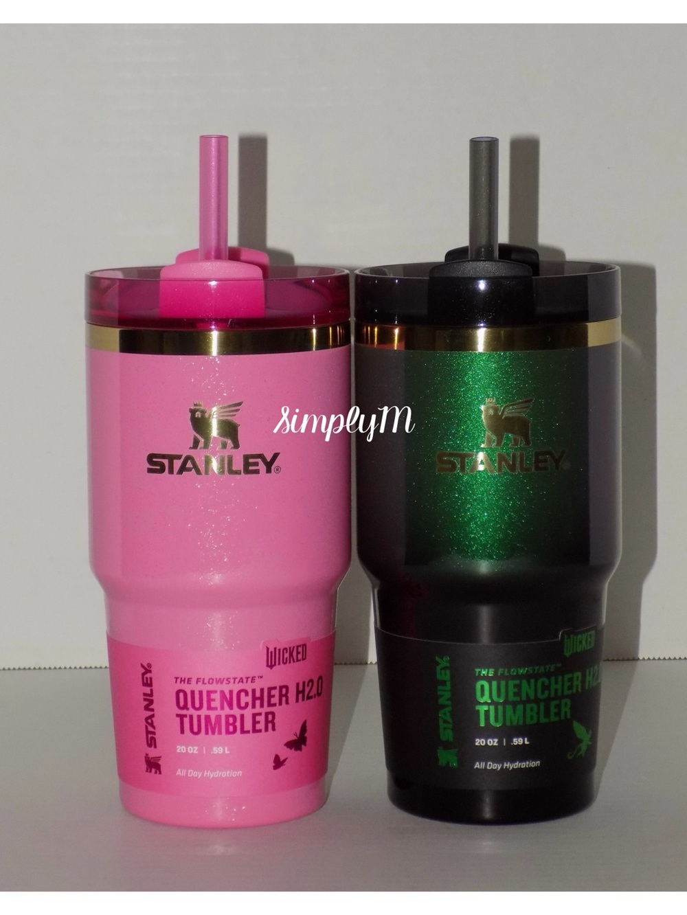 Stanley Wicked 2024 Glinda & Elphaba 20 Oz Tumbler Set - Picture 2 of 5